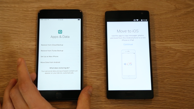 Illustration for article titled Apple's App To Help You Move to iOS From Android Is Designed for the Technophobic
